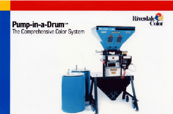 Riverdale Liquid Color Pump in a Drum